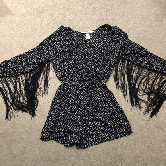 H&M Pants - H&M X Coachella Fringe Romper